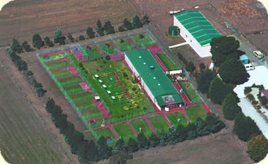 Aerial View of 4 Paws Dog Kennel in Pearcedale